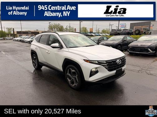 White Pearl 2024 Hyundai TUCSON SEL