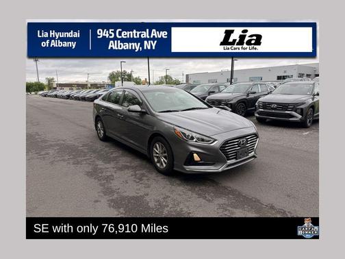 Machine Gray 2019 Hyundai SONATA SE