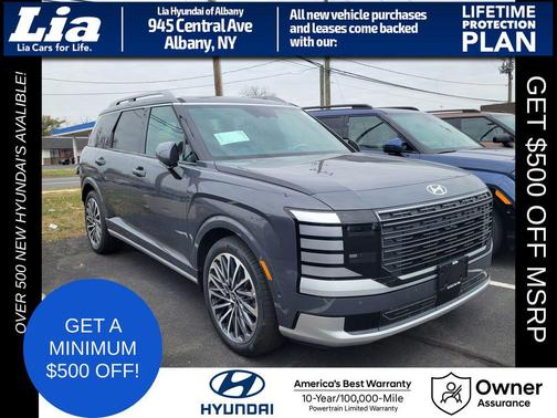 Ecotronic Gray Pearl 2026 Hyundai Palisade Hybrid Calligraphy