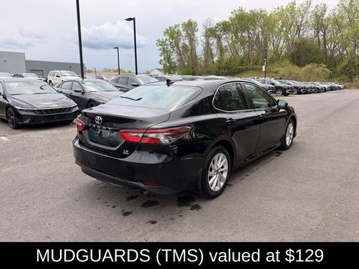Midnight Black Metallic 2022 Toyota Camry LE