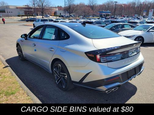 Aero Silver Matte 2025 Hyundai SONATA N Line