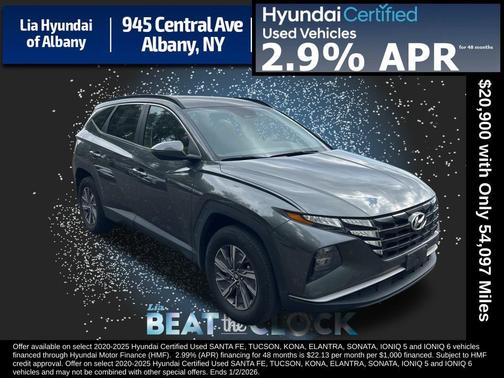 2022 Hyundai TUCSON Hybrid Blue