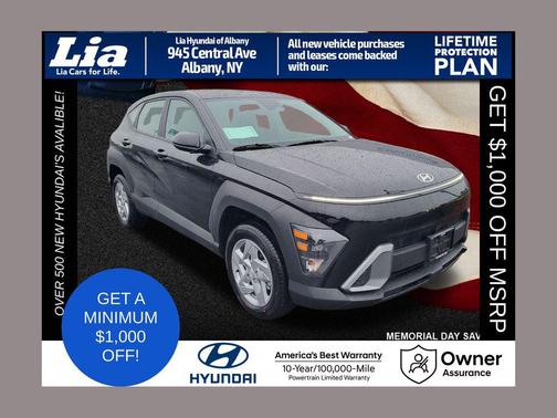 Abyss Black Pearl 2026 Hyundai KONA SE