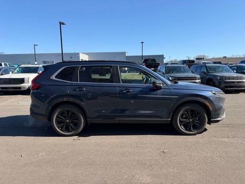 Canyon River Blue Metallic 2023 Honda CR-V Hybrid Sport Touring AWD