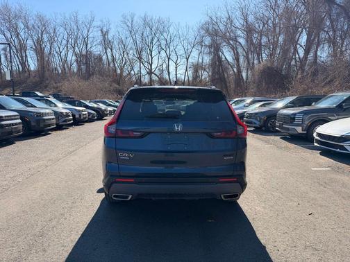 Canyon River Blue Metallic 2023 Honda CR-V Hybrid Sport Touring AWD