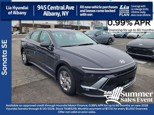 Carbon Blue 2026 Hyundai SONATA SE