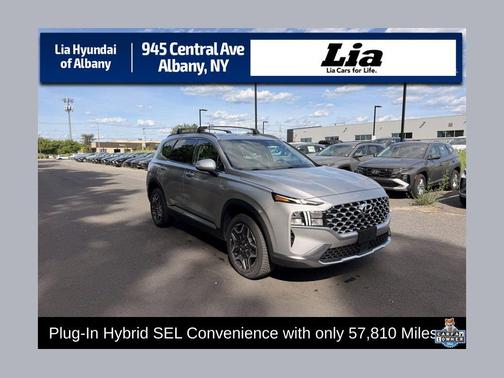 Shimmering Silver 2022 Hyundai Santa Fe Plug-In Hybrid SEL Convenience