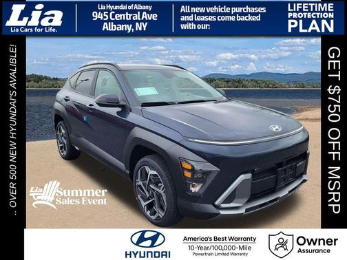 Denim Blue Pearl 2026 Hyundai KONA SEL Premium