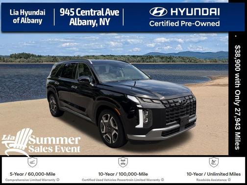 Abyss Black Pearl 2024 Hyundai PALISADE Limited