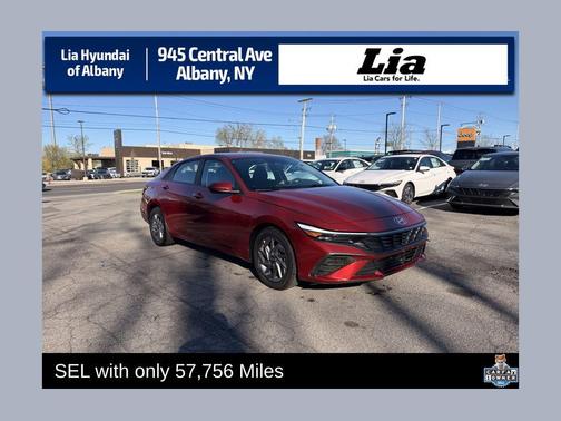Ultimate Red 2024 Hyundai ELANTRA SEL