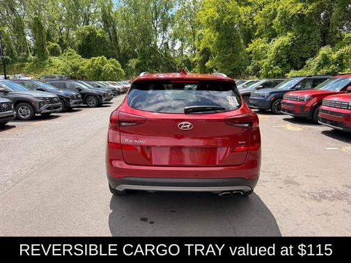 Red Crimson 2021 Hyundai TUCSON Sport
