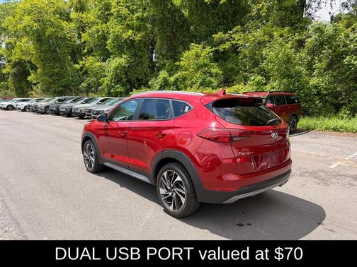 Red Crimson 2021 Hyundai TUCSON Sport
