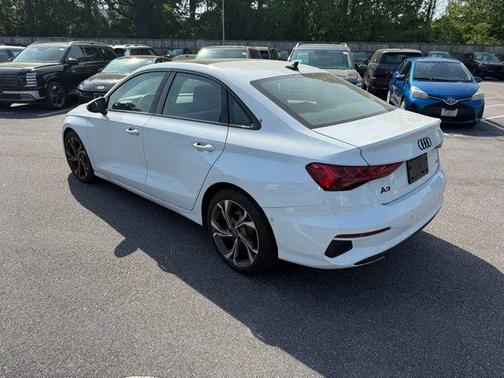 Glacier White Metallic 2023 Audi A3 Premium