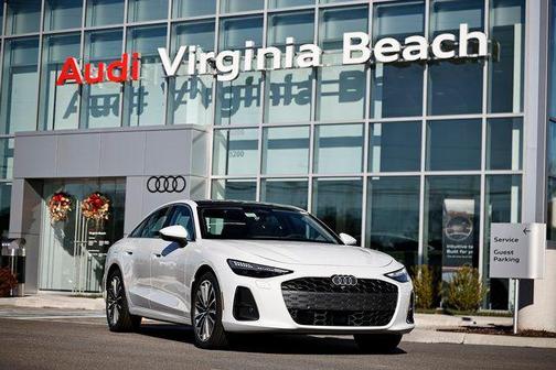 Glacier White Metallic 2026 Audi A6 Premium Plus quattro S tronic