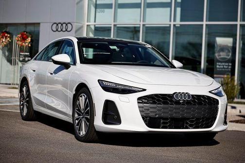 Glacier White Metallic 2026 Audi A6 Premium Plus quattro S tronic