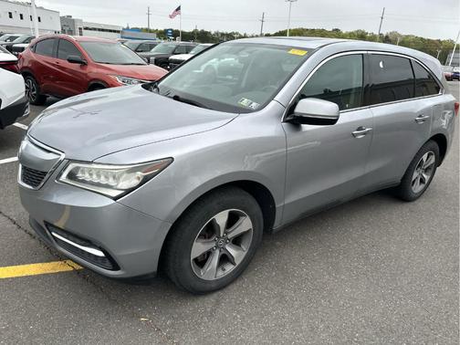 Lunar Silver Metallic 2016 Acura MDX 3.5L