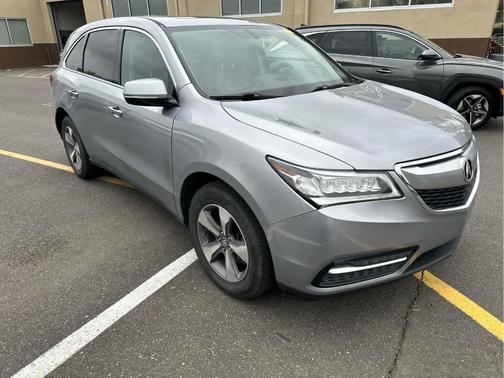 Lunar Silver Metallic 2016 Acura MDX 3.5L