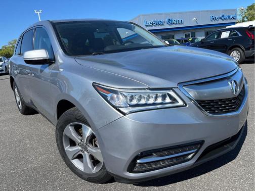 Lunar Silver Metallic 2016 Acura MDX 3.5L