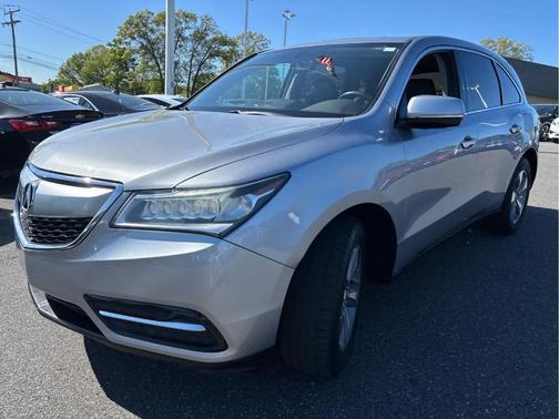 Lunar Silver Metallic 2016 Acura MDX 3.5L