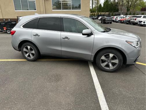 Lunar Silver Metallic 2016 Acura MDX 3.5L