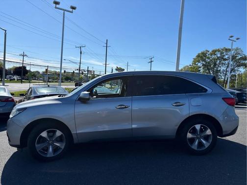 Lunar Silver Metallic 2016 Acura MDX 3.5L
