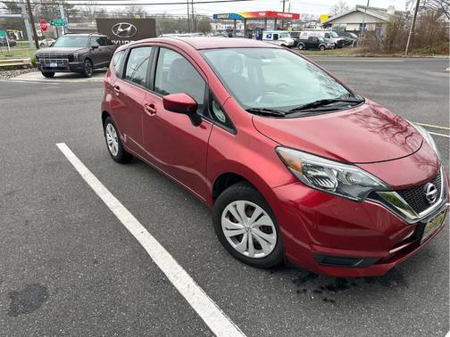 Red 2017 Nissan Versa Note SV