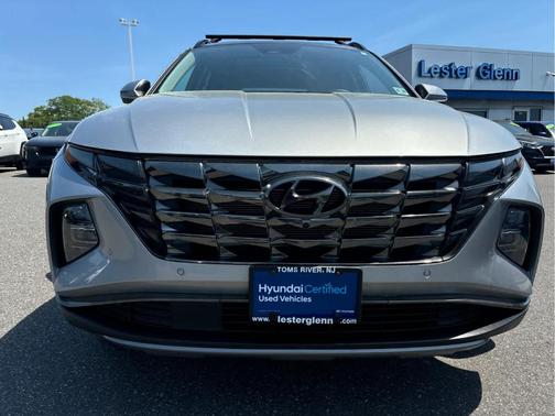 Shimmering Silver 2023 Hyundai TUCSON Limited