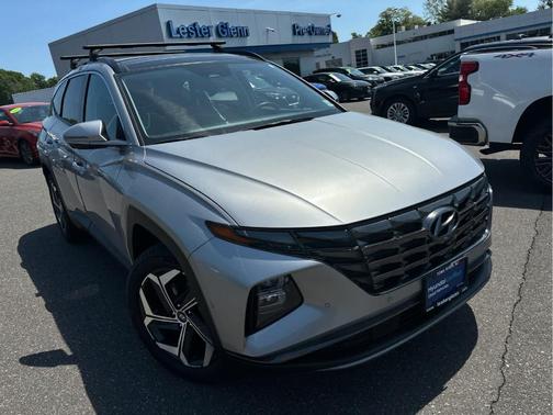 Shimmering Silver 2023 Hyundai TUCSON Limited