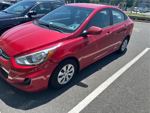 Boston Red 2016 Hyundai Accent SE
