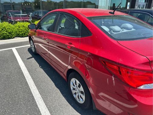Boston Red 2016 Hyundai Accent SE