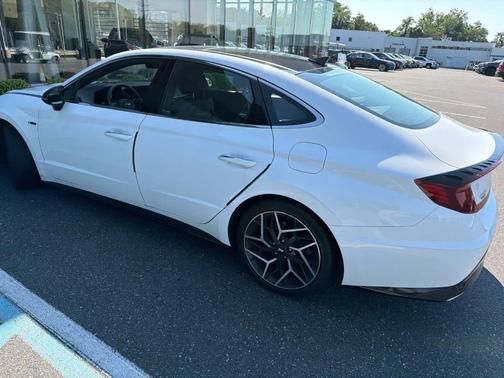 White 2023 Hyundai SONATA N Line