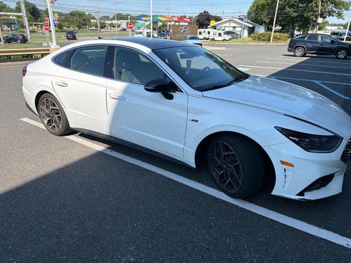 White 2023 Hyundai SONATA N Line