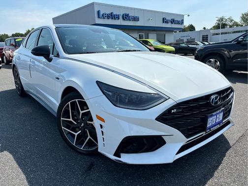 White 2023 Hyundai SONATA N Line