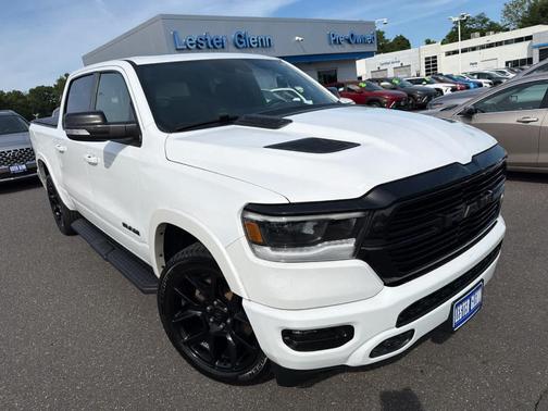 Bright White Clearcoat 2021 RAM 1500 Laramie