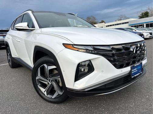 Serenity White Pearl 2023 Hyundai TUCSON Limited