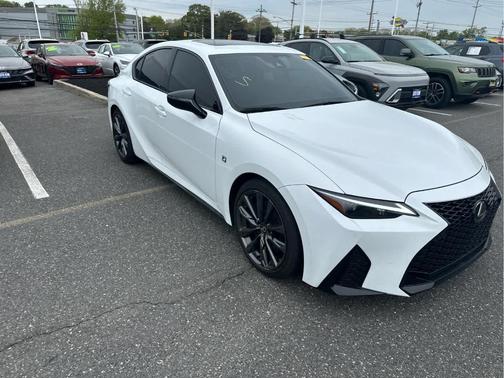 Ultra White 2025 Lexus IS 350 F Sport