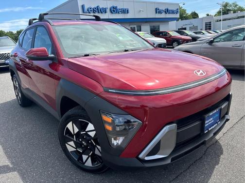 Red Metallic 2024 Hyundai KONA SEL
