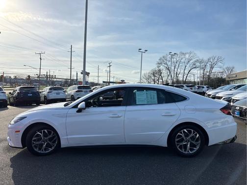 White 2023 Hyundai SONATA SEL