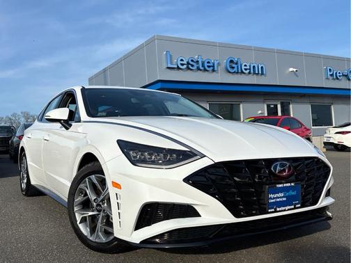 White 2023 Hyundai SONATA SEL