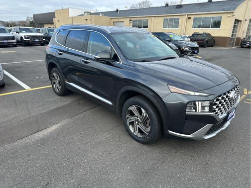 Portofino Gray 2021 Hyundai SANTA FE SEL