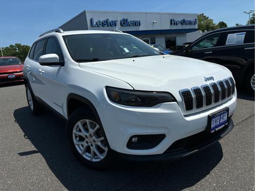 Bright White Clearcoat 2019 Jeep Cherokee Latitude Plus