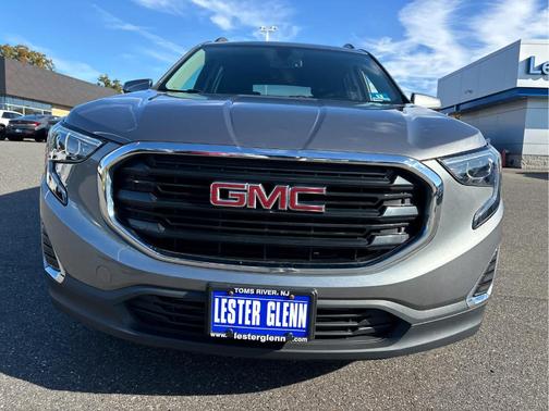 Satin Steel Metallic 2018 GMC Terrain SLE