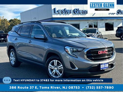 Satin Steel Metallic 2018 GMC Terrain SLE