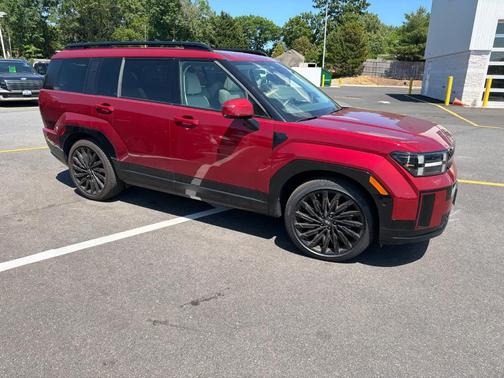 Red 2024 Hyundai SANTA FE Calligraphy