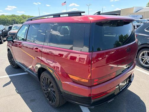 Red 2024 Hyundai SANTA FE Calligraphy