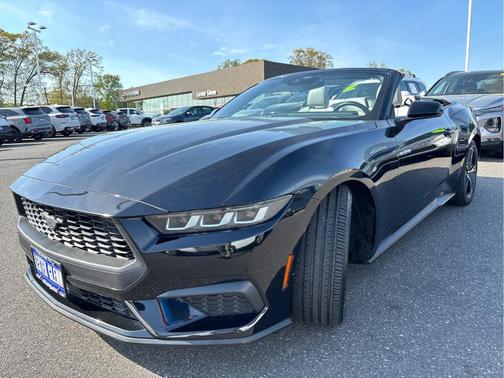Shadow Black 2024 Ford Mustang EcoBoost Premium