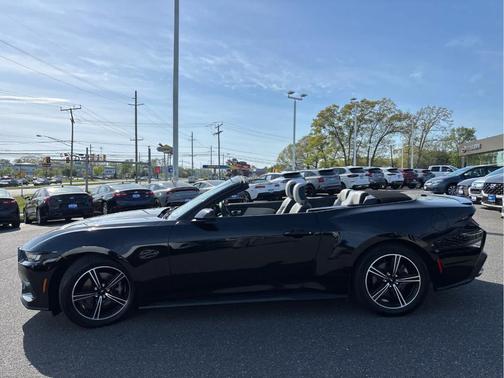 Shadow Black 2024 Ford Mustang EcoBoost Premium