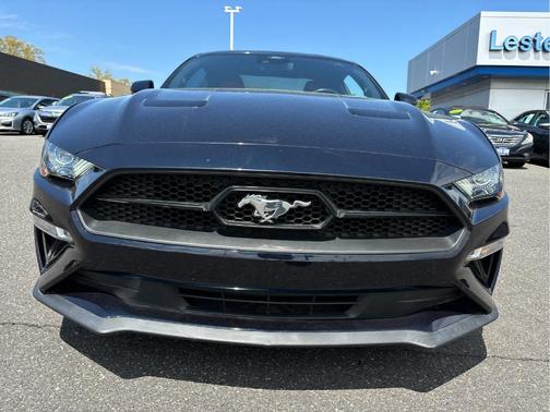 Blue 2021 Ford Mustang EcoBoost Premium