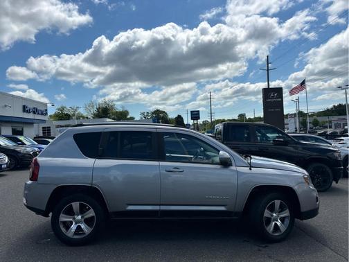 Billet Silver Metallic Clearcoat 2016 Jeep Compass High Altitude