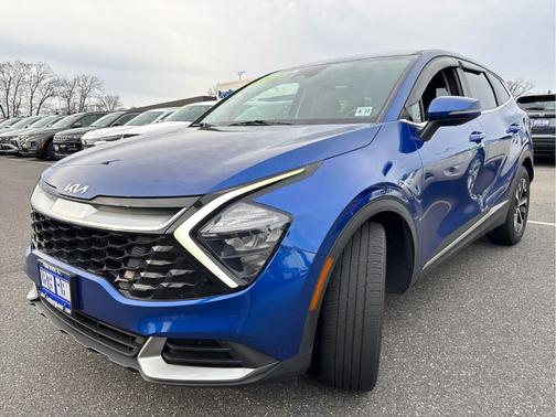 Sapphire Blue 2023 Kia Sportage EX